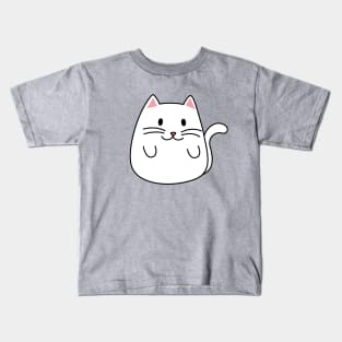 Cute Cat Doodle Kids T-Shirt